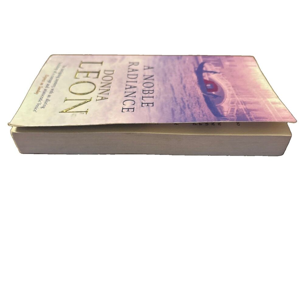 A Noble Radiance: (Brunetti 7) by Donna Leon 1999 PB Arrow Books UK - Picture 3 of 8